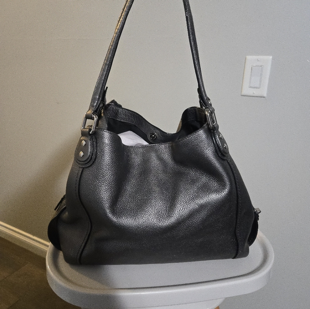 Coach Edie Metallic Leather #87399 - Picture 2 of 7